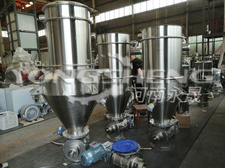 VC銀翹粉末真空輸送機-河南永晟廠家生產、支持定制 牛黃粉真空輸送機