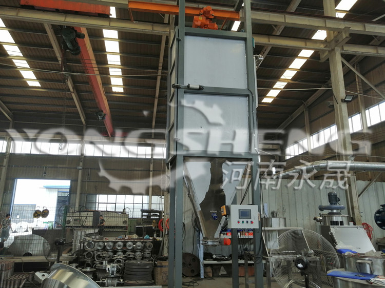 噸袋開包機(jī)(拆袋機(jī))的工作原理