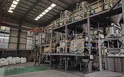 山西鋰電池粉末客戶現場