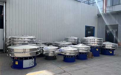 200目白色粉末經過超聲波旋振篩后懵了