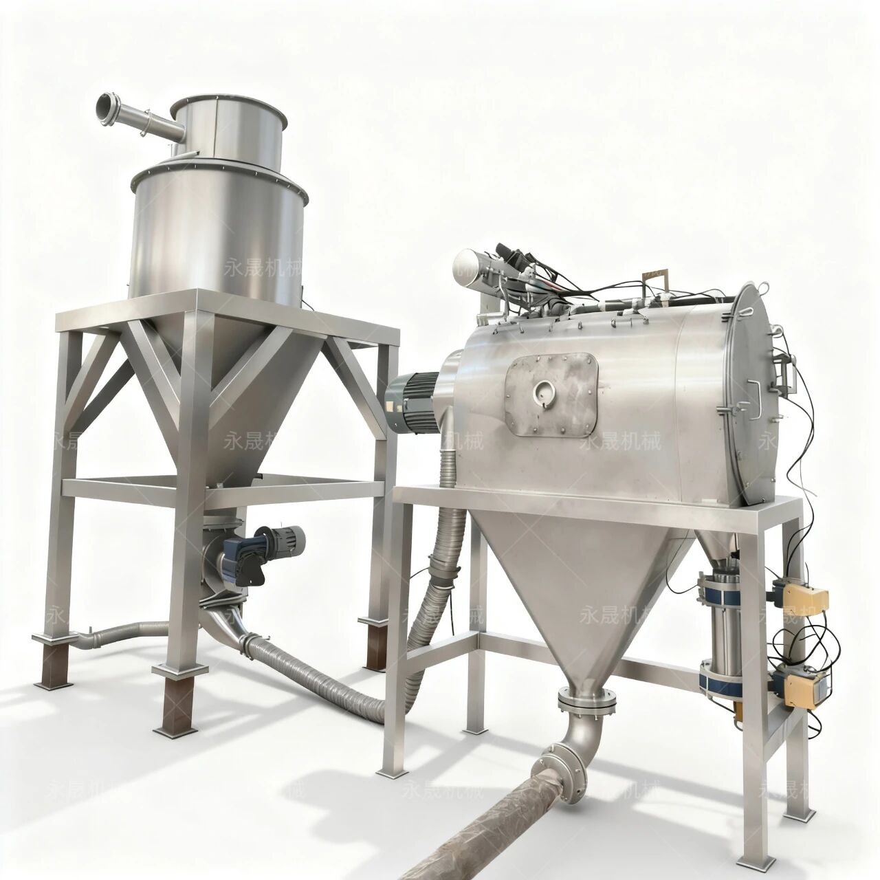 遠(yuǎn)距離送料零污染、無粉塵，告別 “先送后篩”，效率質(zhì)量雙飆升！